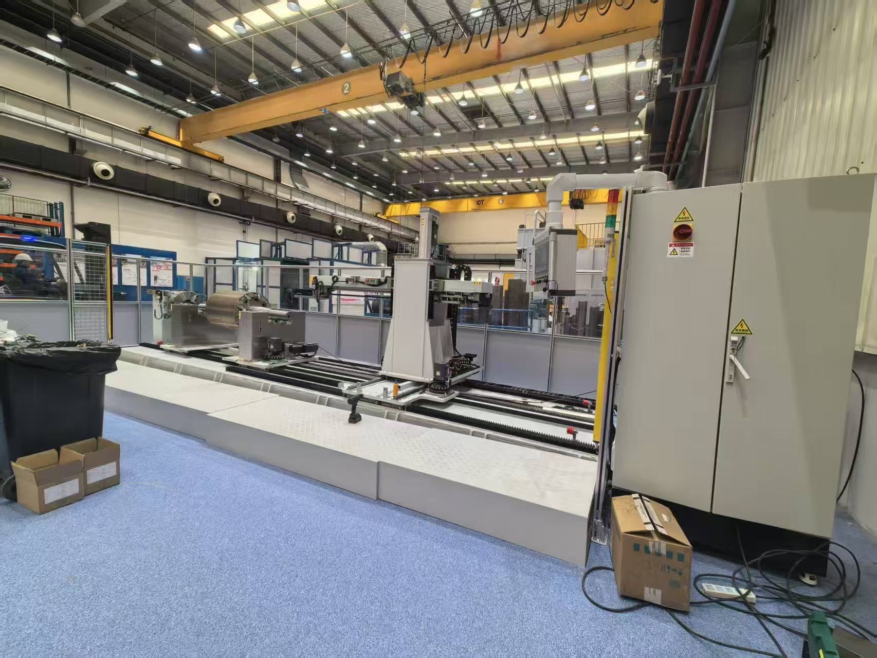 Stator-rotor joining line site